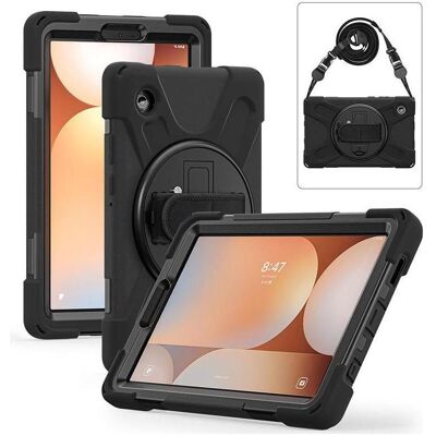 eSTUFF Galaxy TAB A11 CHICAGO Full (Samsung Galaxy Tab A11), Tablet Hülle, Schwarz eSTUFF Galaxy TAB A11 CHICAGO Full (Samsung Galaxy Tab A11), Tablet Hülle, Schwarz
