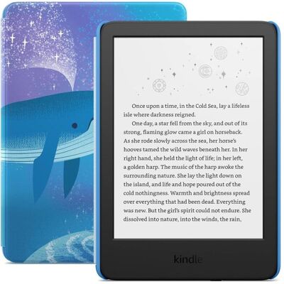 Amazon Kindle Kids (6", 16 GB, ohne Werbung), eReader, Mehrfarbig, Blau, Schwarz Amazon Kindle Kids (6", 16 GB, ohne Werbung), eReader, Mehrfarbig, Blau, Schwarz