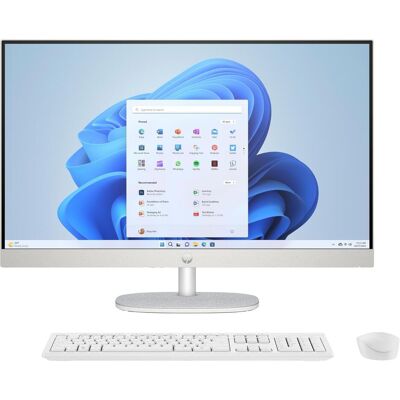 HP /27-CR0076NF/FHD/R7 7730U/32G/1TB/W11H (1000 GB, 32 GB, AMD Radeon Graphics), PC, Weiss HP /27-CR0076NF/FHD/R7 7730U/32G/1TB/W11H (1000 GB, 32 GB, AMD Radeon Graphics), PC, Weiss