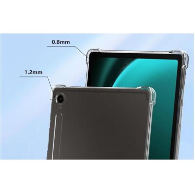 Screenguard Samsung Galaxy Tab S9 FE Hülle Crystal Soft Airbag Bumper (Samsung Galaxy Tab S9 FE), Tablet Hülle, Transparent Screenguard Samsung Galaxy Tab S9 FE Hülle Crystal Soft Airbag Bumper (Samsung Galaxy Tab S9 FE), Tablet Hülle, Transparent