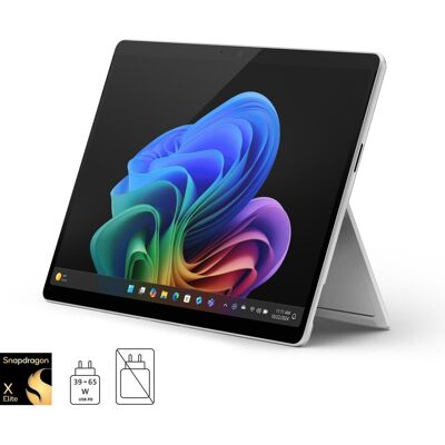 Microsoft Surface Pro – Copilot+ PC (Netzteil separat erhältlich) – 11. Edition (13", 1000 GB, 16 GB, Ohne Tastaturlayout, Snapdragon X Elite X1E-80-100), Notebook, Silber Microsoft Surface Pro – Copilot+ PC (Netzteil separat erhältlich) – 11. Edition (13", 1000 GB, 16 GB, Ohne Tastaturlayout, Snapdragon X Elite X1E-80-100), Notebook, Silber