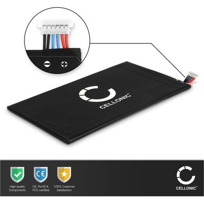 Cellonic Akku für Samsung SM-T335 Galaxy Tab 4 8.0, SM-T330 4, SM-T331 4, Smartphone Akku Cellonic Akku für Samsung SM-T335 Galaxy Tab 4 8.0, SM-T330 4, SM-T331 4, Smartphone Akku