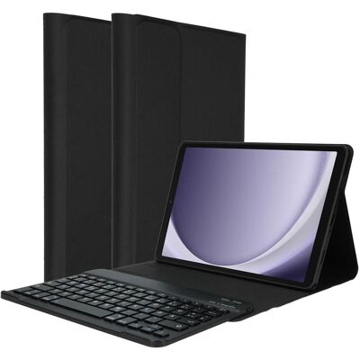Accezz QWERTY Bluetooth Keyboard Bookcase Samsung Galaxy Tab A9 8.7 inch (Eng. Int., Samsung Galaxy Tab A9), Tablet Tastatur, Schwarz Accezz QWERTY Bluetooth Keyboard Bookcase Samsung Galaxy Tab A9 8.7 inch (Eng. Int., Samsung Galaxy Tab A9), Tablet Tastatur, Schwarz