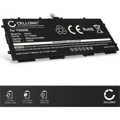 Cellonic Akku für Samsung GT-P5210 Galaxy Tab 3 10.1, GT-P5200 3, GT-P5220 3, Smartphone Akku Cellonic Akku für Samsung GT-P5210 Galaxy Tab 3 10.1, GT-P5200 3, GT-P5220 3, Smartphone Akku