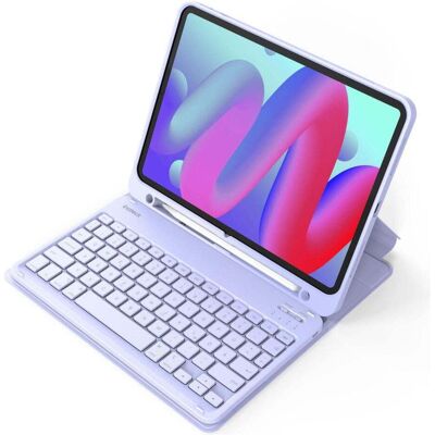 Inateck KB04002 (DE, Apple iPad Pro 11 2018, Apple iPad Pro 11 2020, Apple iPad Pro 11 2021, Huawei MatePad Pro 11 (2022)), Tablet Tastatur, Violett Inateck KB04002 (DE, Apple iPad Pro 11 2018, Apple iPad Pro 11 2020, Apple iPad Pro 11 2021, Huawei MatePad Pro 11 (2022)), Tablet Tastatur, Violett