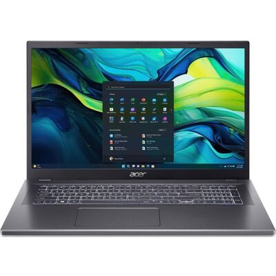 Acer Aspire NX.KZZEG.00Z - 17,3" Notebook - 43,94 cm (17.30", 512 GB, 16 GB, DE, Intel Core 5 120U), Notebook, Grau Acer Aspire NX.KZZEG.00Z - 17,3" Notebook - 43,94 cm (17.30", 512 GB, 16 GB, DE, Intel Core 5 120U), Notebook, Grau
