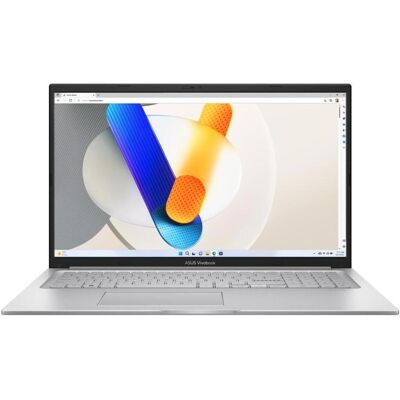 Asus Vivobook 17 X1704VA-AU866 (17.30", 512 GB, 24 GB, DE, Intel Core i7-1355U), Notebook, Silber Asus Vivobook 17 X1704VA-AU866 (17.30", 512 GB, 24 GB, DE, Intel Core i7-1355U), Notebook, Silber