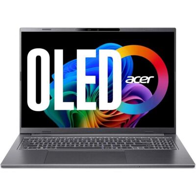 Acer Aspire 16 AI (16", 1000 GB, 32 GB, DE, AMD Ryzen AI 7 350), Notebook, Grau Acer Aspire 16 AI (16", 1000 GB, 32 GB, DE, AMD Ryzen AI 7 350), Notebook, Grau