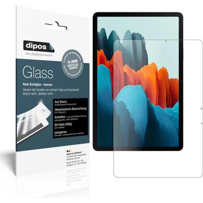 Dipos Displayschutz Anti-Shock (2 Stk., Samsung Galaxy Tab S7), Tablet Schutzfolie Dipos Displayschutz Anti-Shock (2 Stk., Samsung Galaxy Tab S7), Tablet Schutzfolie