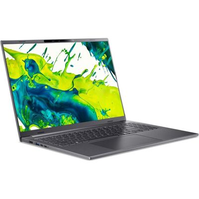 Acer Aspire 16 AI OLED (A16-61M-R0Q9) 16,0" WUXGA, OLED, Ryzen AI R5-340 (50 TOPS), 16GB RAM, 512GB (16", 512 GB, 16 GB, DE, AMD Ryzen AI 5 340), Notebook, Grau Acer Aspire 16 AI OLED (A16-61M-R0Q9) 16,0" WUXGA, OLED, Ryzen AI R5-340 (50 TOPS), 16GB RAM, 512GB (16", 512 GB, 16 GB, DE, AMD Ryzen AI 5 340), Notebook, Grau