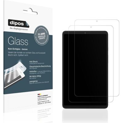 Dipos Displayschutz Anti-Shock (2 Stk., Samsung Galaxy Tab A9), Tablet Schutzfolie Dipos Displayschutz Anti-Shock (2 Stk., Samsung Galaxy Tab A9), Tablet Schutzfolie