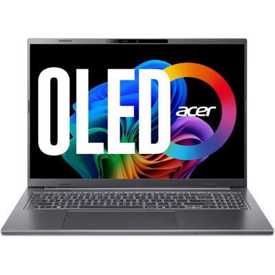 Acer Aspire 16 AI OLED (16", 1000 GB, 32 GB, Eng. Int., AMD Ryzen AI 7 350), Notebook, Grau Acer Aspire 16 AI OLED (16", 1000 GB, 32 GB, Eng. Int., AMD Ryzen AI 7 350), Notebook, Grau