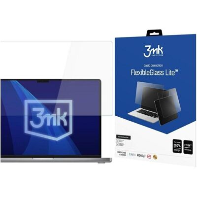 3MK Szkło hybrydowe FlexibleGlass Lite do Apple Macbook Pro 16 M1/M2/M3/M4 (16"), Notebook Schutzfolie 3MK Szkło hybrydowe FlexibleGlass Lite do Apple Macbook Pro 16 M1/M2/M3/M4 (16"), Notebook Schutzfolie