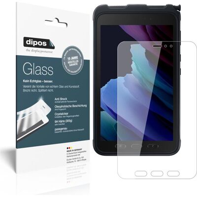 Dipos Displayschutz Anti-Shock (2 Stk., Samsung Galaxy Tab Active 3), Tablet Schutzfolie Dipos Displayschutz Anti-Shock (2 Stk., Samsung Galaxy Tab Active 3), Tablet Schutzfolie