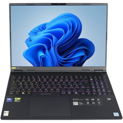Acer NH.QX7EV.004 Predator Neo 165 (16", 1000 GB, 16 GB, DE, Intel Core Ultra 9 275HX), Notebook, Schwarz Acer NH.QX7EV.004 Predator Neo 165 (16", 1000 GB, 16 GB, DE, Intel Core Ultra 9 275HX), Notebook, Schwarz