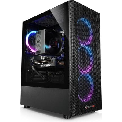 Kiebel Tornado 14 (1000 GB, 16 GB, Intel Core i5-14400F, Radeon RX 9060 XT), PC, Schwarz Kiebel Tornado 14 (1000 GB, 16 GB, Intel Core i5-14400F, Radeon RX 9060 XT), PC, Schwarz