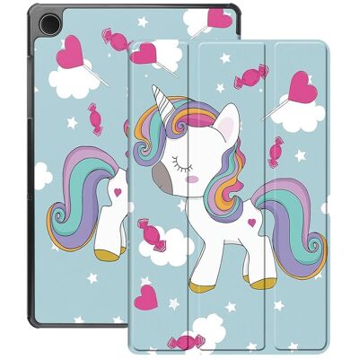 Techsuit - FoldPro - Samsung Galaxy Tab A11 Plus - Unicorn (Samsung Galaxy Tab A11, Samsung Galaxy Tab A9), Tablet Hülle, Mehrfarbig Techsuit - FoldPro - Samsung Galaxy Tab A11 Plus - Unicorn (Samsung Galaxy Tab A11, Samsung Galaxy Tab A9), Tablet Hülle, Mehrfarbig