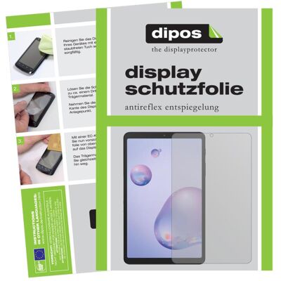 Dipos Displayschutzfolie Antireflex (2 Stk., Samsung Galaxy Tab A 8.4 (2020)), Tablet Schutzfolie Dipos Displayschutzfolie Antireflex (2 Stk., Samsung Galaxy Tab A 8.4 (2020)), Tablet Schutzfolie
