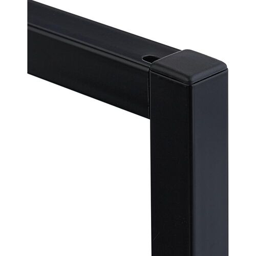 Relaxdays Monitorständer, Monitor Erhöhung, Schwarz