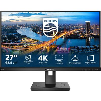 Philips 278B1/00 (3840 x 2160 Pixel, 27"), Monitor, Schwarz Philips 278B1/00 (3840 x 2160 Pixel, 27"), Monitor, Schwarz