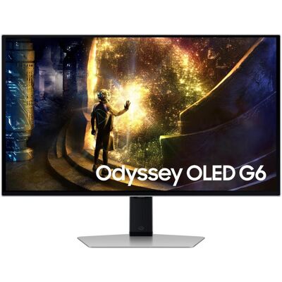 Samsung Odyssey OLED G6 - G61SD (2560 x 1440 Pixel, 27"), Monitor, Silber Samsung Odyssey OLED G6 - G61SD (2560 x 1440 Pixel, 27"), Monitor, Silber