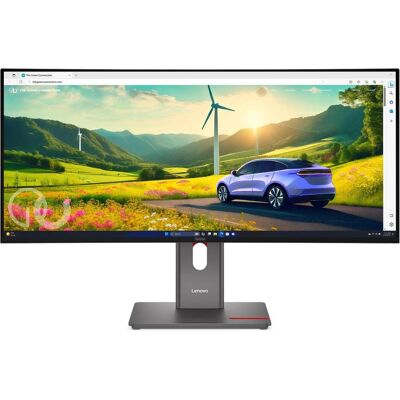Lenovo ThinkVision P34WD-40 (3440 x 1440 Pixel, 34"), Monitor, Schwarz Lenovo ThinkVision P34WD-40 (3440 x 1440 Pixel, 34"), Monitor, Schwarz