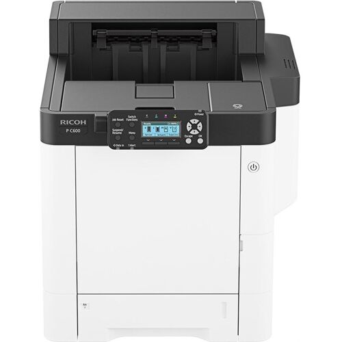 Ricoh P C600 Farblaser (Laser, Farbe), Drucker, Schwarz, Weiss