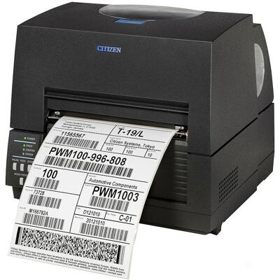 Citizen CL-S6621 LABEL PRINTER (203 dpi), Etikettendrucker, Schwarz Citizen CL-S6621 LABEL PRINTER (203 dpi), Etikettendrucker, Schwarz