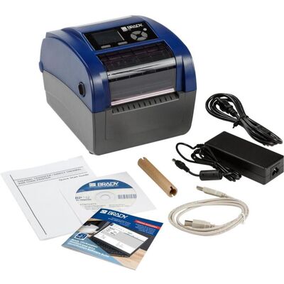 Brady BBP12-SPS-EU, Thermotransferdrucker, max. Breite 118mm, 300 dpi, Seriell, USB, LAN, mit Roll (300 dpi), Etikettendrucker, Blau, Grau Brady BBP12-SPS-EU, Thermotransferdrucker, max. Breite 118mm, 300 dpi, Seriell, USB, LAN, mit Roll (300 dpi), Etikettendrucker, Blau, Grau