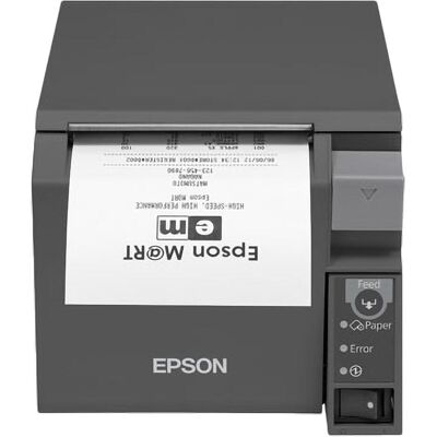 Epson BONDRUCKER TM-T70II (022A1) (Ethernet, USB), Belegdrucker, Schwarz Epson BONDRUCKER TM-T70II (022A1) (Ethernet, USB), Belegdrucker, Schwarz