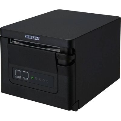 Citizen Bondrucker, Thermodirekt(203dpi), Medienbreite (max): variable Papierbreite (58/80mm), Druckbreite ( (Ethernet, USB), Belegdrucker, Schwarz Citizen Bondrucker, Thermodirekt(203dpi), Medienbreite (max): variable Papierbreite (58/80mm), Druckbreite ( (Ethernet, USB), Belegdrucker, Schwarz