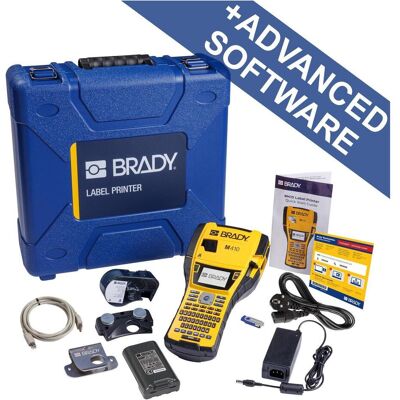 Brady M410 Portable Label Printer, Etikettendrucker, Mehrfarbig Brady M410 Portable Label Printer, Etikettendrucker, Mehrfarbig