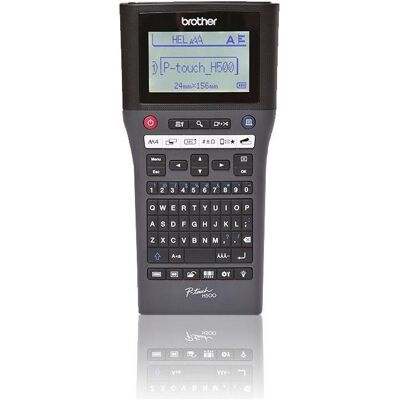 Brother PT-H500 label printer DPI Wired TZe QWERTY (180 dpi), Etikettendrucker, Schwarz Brother PT-H500 label printer DPI Wired TZe QWERTY (180 dpi), Etikettendrucker, Schwarz
