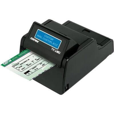 Custom TK180, Transfert thermique, 300 x 300 DPI, 200 mm/sec, Avec fil, Noir (Ethernet, RS-232, USB 2.0), Belegdrucker, Schwarz Custom TK180, Transfert thermique, 300 x 300 DPI, 200 mm/sec, Avec fil, Noir (Ethernet, RS-232, USB 2.0), Belegdrucker, Schwarz
