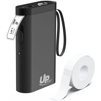 INNE Projektor Uprint Portatīvais uzlīmju printeris UPRINT UP21 Melns, USB uzlādējams, Etikettendrucker, Schwarz INNE Projektor Uprint Portatīvais uzlīmju printeris UPRINT UP21 Melns, USB uzlādējams, Etikettendrucker, Schwarz