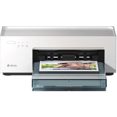 Devia printer MINI photo white + 36 sheets for printing (Farbe), Drucker, Weiss Devia printer MINI photo white + 36 sheets for printing (Farbe), Drucker, Weiss