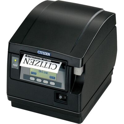 Citizen CT-S851II 203 x 203 DPI Kabellos Direkt Wärme POS-Drucker (Bluetooth), Belegdrucker, Schwarz Citizen CT-S851II 203 x 203 DPI Kabellos Direkt Wärme POS-Drucker (Bluetooth), Belegdrucker, Schwarz