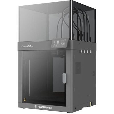 FlashForge Creator 5 Pro (256 x 256 x 256 mm), 3D Drucker, Grau FlashForge Creator 5 Pro (256 x 256 x 256 mm), 3D Drucker, Grau