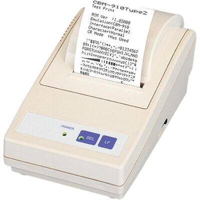 Citizen CBM 910 II - Belegdrucker - Punktmatrix - Rolle (5,75 cm) (Parallel-Anschluss Buchse, RS-232), Belegdrucker, Weiss Citizen CBM 910 II - Belegdrucker - Punktmatrix - Rolle (5,75 cm) (Parallel-Anschluss Buchse, RS-232), Belegdrucker, Weiss