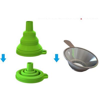 Fabru Resinfilter Metall mit Silikontrichter (Zubehör), 3D Drucker Zubehör Fabru Resinfilter Metall mit Silikontrichter (Zubehör), 3D Drucker Zubehör