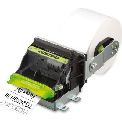 Custom PRINTER TG2480HIII USB RS232 (USB), Belegdrucker, Schwarz Custom PRINTER TG2480HIII USB RS232 (USB), Belegdrucker, Schwarz