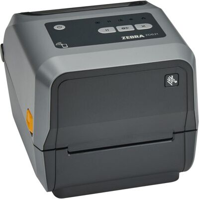 Zebra ZD621t, 8 Punkte/mm (203dpi), RTC, USB, USB-Host, RS232, BT, Ethernet, WLAN, grau (203 dpi), Etikettendrucker, Grau Zebra ZD621t, 8 Punkte/mm (203dpi), RTC, USB, USB-Host, RS232, BT, Ethernet, WLAN, grau (203 dpi), Etikettendrucker, Grau