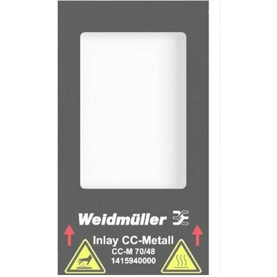 Weidmüller Inlay Inlay CC-M 70/48, Drucker Zubehör Weidmüller Inlay Inlay CC-M 70/48, Drucker Zubehör
