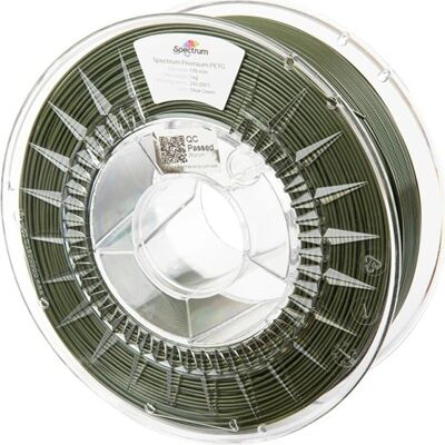 Spectrum Filament Premium PET-G 1000g, olive green (PETG, 1000 g, 1.75 mm), Filament, Grün Spectrum Filament Premium PET-G 1000g, olive green (PETG, 1000 g, 1.75 mm), Filament, Grün