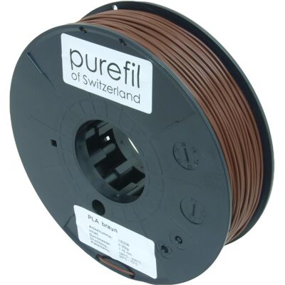 Purefil Filament (PLA, 350 g, 1.75 mm), Filament, Braun Purefil Filament (PLA, 350 g, 1.75 mm), Filament, Braun