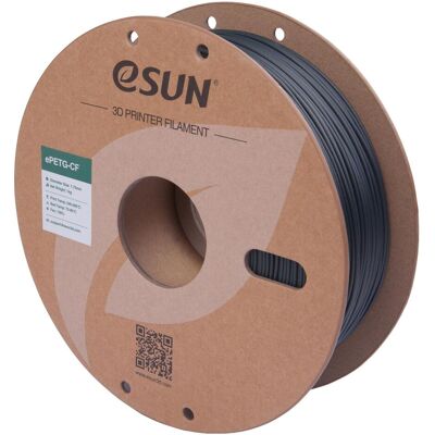 eSUN ePETG-CF Carbon Grün Filament 1.75mm 1Kg (PETG, 1000 g, 1.75 mm), Filament, Schwarz, Grün eSUN ePETG-CF Carbon Grün Filament 1.75mm 1Kg (PETG, 1000 g, 1.75 mm), Filament, Schwarz, Grün