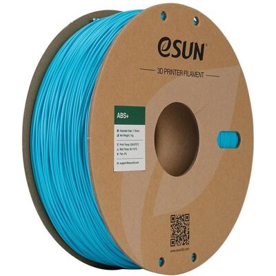 eSUN - ABS+ 1.75mm Light Blue - Light Blue - 1.75mm - 3D Filament eSUN - ABS+ 1.75mm Light Blue - Light Blue - 1.75mm - 3D Filament