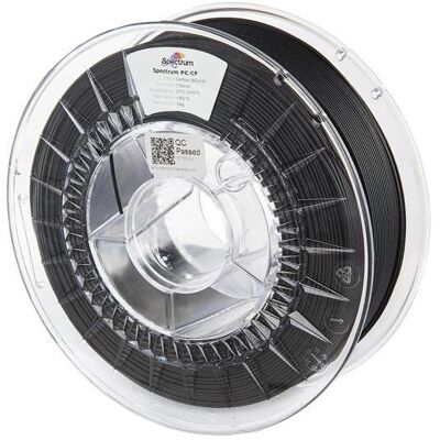 Spectrum Drukarka 3D Filaments PC + CF carbon black 1kg PC+CF-BLA-175-1-SPE (5907138400700) (1000 g, 1.75 mm), Filament, Schwarz Spectrum Drukarka 3D Filaments PC + CF carbon black 1kg PC+CF-BLA-175-1-SPE (5907138400700) (1000 g, 1.75 mm), Filament, Schwarz