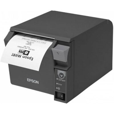 Epson TM-T70II, USB, RS232, donkergrijs, incl. EU voeding (C31CD38032) (USB), Belegdrucker, Schwarz Epson TM-T70II, USB, RS232, donkergrijs, incl. EU voeding (C31CD38032) (USB), Belegdrucker, Schwarz