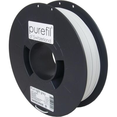 Purefil PLA Filament (PLA, 350 g, 1.75 mm), Filament, Grau Purefil PLA Filament (PLA, 350 g, 1.75 mm), Filament, Grau